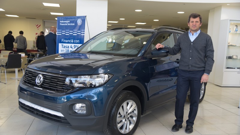 El nuevo T- Cross llegó a Goldstein